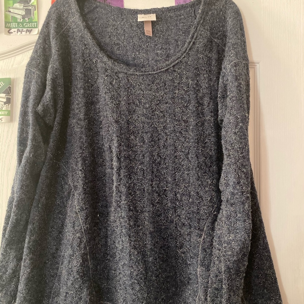 Bluish gray sweater xxl